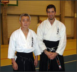 il Maestro Loreti con il 19 Soke Inoue